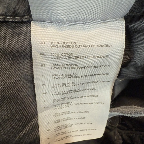 G-Star Raw Rovic Loose Tapered Pants Women 25x27 Gray Tactical Cargo Drawstring - Picture 8 of 16